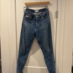 Agolde Deep Blue Denim Jeans